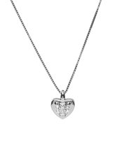 Collana Promesse Donna in Oro bianco Diamante 0.15 Ct CCUT/015 - CCUT/015